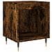 Comodino Rovere Fumo 40x35x50 Cm In Legno Multistrato - Foto miniatura 2