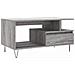 Tavolino Da Salotto Grigio Sonoma 90x49x45 Cm Legno Multistrato - Foto miniatura 2