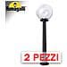 2x pezzi di GIAFFA /G250 NERO TRASP E27 LED 8,5W CCT 3WHITE - Foto miniatura 1