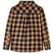Camicia A Quadri Da Bambino Cognac E Blu 92 - Foto miniatura 2