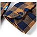 Camicia A Quadri Da Bambino Cognac E Blu 92 - Foto miniatura 5