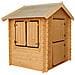 Casetta Legno Per Bambini - Casetta Giocattolo Per Bambini - L112xl146xa145cm / 1,1m2 - Casetta Da Gioco Da Esterno - Casetta Da Giardino Timbela M516-1 - Foto miniatura 4