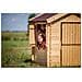 Casetta Legno Per Bambini - Casetta Giocattolo Per Bambini - L112xl146xa145cm / 1,1m2 - Casetta Da Gioco Da Esterno - Casetta Da Giardino Timbela M516-1 - Foto miniatura 7