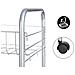 Carrello Per Verdure Argentato Metallo Plastica 37 X 27 X 62,3 Cm (4 Unità) - Foto miniatura 2