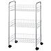 Carrello Per Verdure Argentato Metallo Plastica 37 X 27 X 62,3 Cm (4 Unità) - Foto miniatura 4