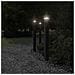 Lampada Da Terra Per Esterni Con Presa Nera 110 Cm Alluminio - Foto miniatura 3