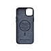 Salmon Leather Magsafe Case - iPhone 14 Plus - Blue - Foto miniatura 6