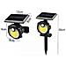 Picchetto Giardino Energia Solare 56 Cob Led Luce Fredda Sensore Movimento B0391 - Foto miniatura 5