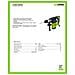 Martello Perforatore Demolitore Pneumatico 6j Sds-plus Zi-bha1500dn - Foto miniatura 8