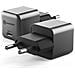 WCG1X30SGR-EU Caricabatterie per dispositivi mobili Telefono cellulare, Computer portatile, Smartphone, Tablet Nero, Grigio AC Ricarica rapida Interno - Foto miniatura 1