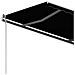 Lusso Casadino -  Tenda Da Sole Retrattile Automatica Con Pali 3x2,5 M Antracite - Foto miniatura 6
