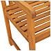 Panchina da giardino 220x56x90 cm Legno massello di acacia - Foto miniatura 8