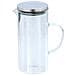Brocca In Vetro Borosilicato 1.3l Coperchio Ermetico Con Filtro, Trasparente - Foto miniatura 1