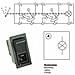 Interruttore Basculante Off-on-on 12v Luci Di Posizione - Foto miniatura 4
