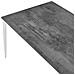 Tavolo Da Pranzo Da Giardino Sovareto 180 Cm 90 Cm Effetto Pietra Grigio Scuro - Foto miniatura 5