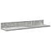 Set di mobile TV da 4 pezzi 4 pcs Grigio cemento - Foto miniatura 5