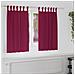 Tende Blackout con Anelli 2 pcs Rosso Vino 140 x 140 cm - Foto miniatura 2
