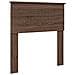 Testiera con testiera Rovere Marrone 80 cm Legno multistrato - Foto miniatura 1