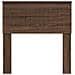 Testiera con testiera Rovere Marrone 80 cm Legno multistrato - Foto miniatura 4