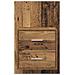 Mobiletto da comodino a parete con cassetto 2 pcs Legno vecchio - Foto miniatura 7