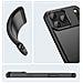 Custodia In Tpu Con Texture In Fibra Di Carbonio Nera Compatibile Con Iphone 17 Con Cavalletto E Funzione Magnetica - Foto miniatura 4