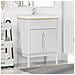Armadio per Lavabo da Bagno FLORO Bianco 60 x 40 x 80 cm - Foto miniatura 2