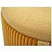 Set 2 Pouf Contenitore Bolzano In Velluto A Coste Senape Ø38x38 E Ø32x28 Cm - Foto miniatura 5