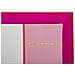 Stampa Su Tela Acrylic B Astratto Geometrico Con Cornice Fucsia, 60x80 Cm - Foto miniatura 3
