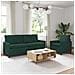 Set di divani 2 pcs Verde Scuro Velluto - Foto miniatura 2