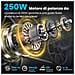 Bicicletta Elettrica X5 20 Pollici Fat Tire Ebike Batteria Rimovibile 48V 15Ah 250W Autononomia 60-80km Con Ripiani - Foto miniatura 3