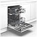 Ariston HDI LYM A5 R, Lavastoviglie 60cm, Classe A, 15 coperti, 41dBA, WiFi, OdourProtect - Foto miniatura 5