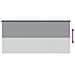 Tenda a Rullo Esterno Blocco UV 90% Grigio Chiaro 400 x 230 cm - Foto miniatura 9