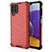 Honeycomb Corpo Con Copertura Colorata E Bumper In Tpu, Per Samsung Galaxy A22 4g, Rosso - Foto miniatura 2