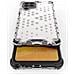 Honeycomb Corpo Con Copertura Colorata E Bumper In Tpu, Per Samsung Galaxy A22 4g, Rosso - Foto miniatura 6
