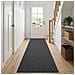 Runner Tappeto ORIZ 1150 gsm Motivo in rete nera - Foto miniatura 2