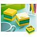 Post-it 2051L, Verde, Turchese, Giallo, 5,1 cm, 5,1 cm - Foto miniatura 4