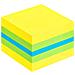Post-it 2051L, Verde, Turchese, Giallo, 5,1 cm, 5,1 cm - Foto miniatura 1