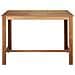 Tavolo Da Bar In Legno Massello Di Acacia 150x70x105 Cm - Foto miniatura 2