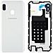 Copribatteria / Facciata Posteriore Bianca Galaxy A20e Originale - Foto miniatura 1