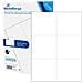 Etichette Multiuso Adesive 105x99 Mm, Bianco, Confezione 300 Pezzi - Mrink144 - Foto miniatura 2