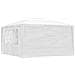Gazebo Professionale Con Pareti 4x4 M Bianco 90 G / m² - Foto miniatura 6