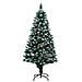 Albero Di Natale Artificiale Con Pigne E Neve Bianca 180 Cm - Foto miniatura 1