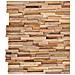 Pannelli per Pareti 10 pz 1,08 m² in Legno Massello di Teak - Foto miniatura 5