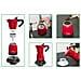 Macchina per il Caffè Espresso 6 Tazze 480 W Rossa AES480 - Foto miniatura 5