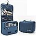 Beauty Case Sospeso Con Gancio In Poliestere Nero Blue - Foto miniatura 13
