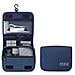 Beauty Case Sospeso Con Gancio In Poliestere Nero Blue - Foto miniatura 1