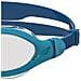 Goggle Color Tiger Lsr+ Trasparente Regular Blu - Foto miniatura 3