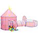 Tenda Da Gioco Per Bambini Rosa 301x120x128 Cm - Foto miniatura 6