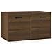 Armadietto A Muro Rovere Marrone 60x36,5x35 Legno Multistrato - Foto miniatura 2