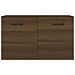 Armadietto A Muro Rovere Marrone 60x36,5x35 Legno Multistrato - Foto miniatura 3